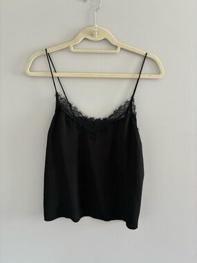 Banana Republic Lace Trim Cami Tank Top